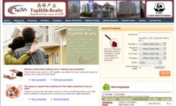 Tophills Realty Office Website
